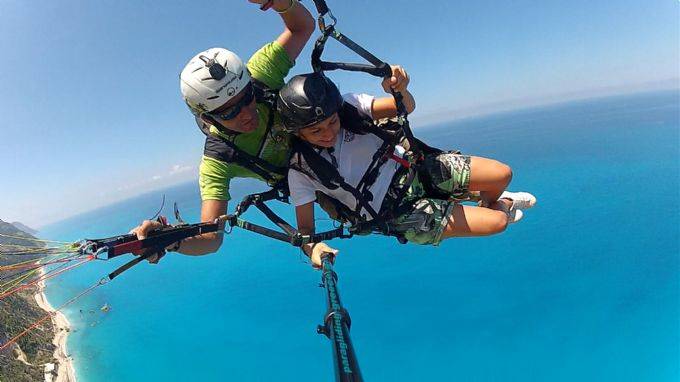 Fethiye Yamaç Paraşütü Heyecanı